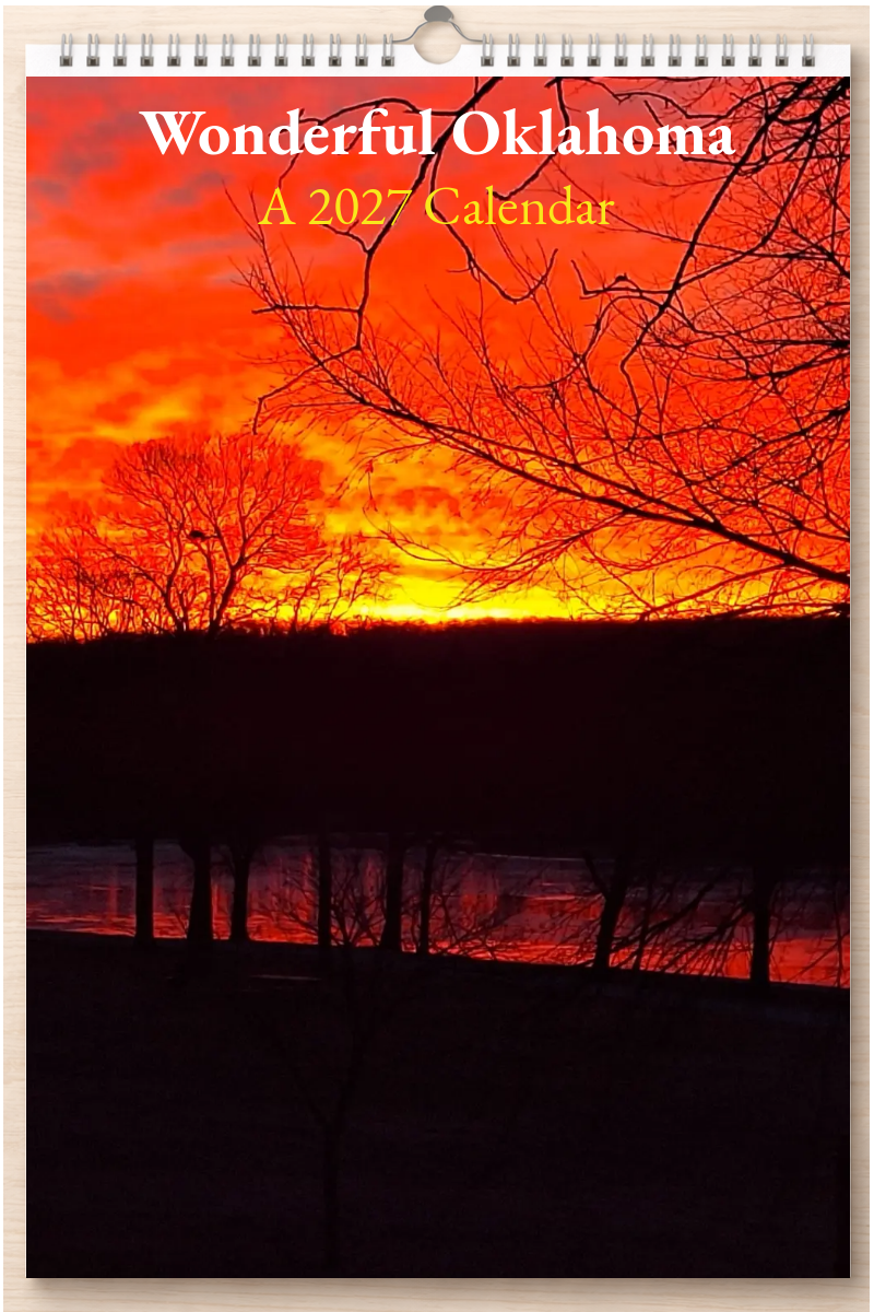 Wonderful Oklahoma: A 2027 Calendar