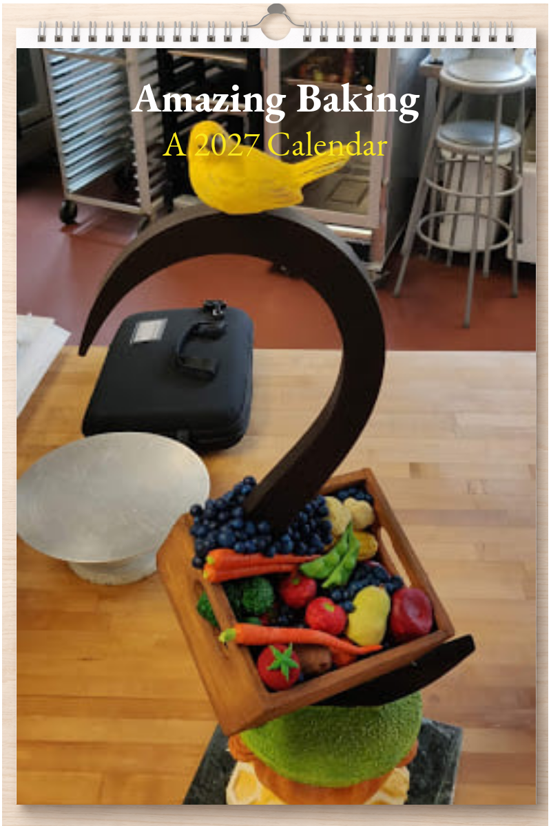 Amazing Baking: A 2027 Calendar