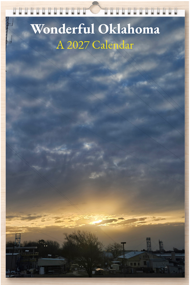 Wonderful Oklahoma: A 2027 Calendar