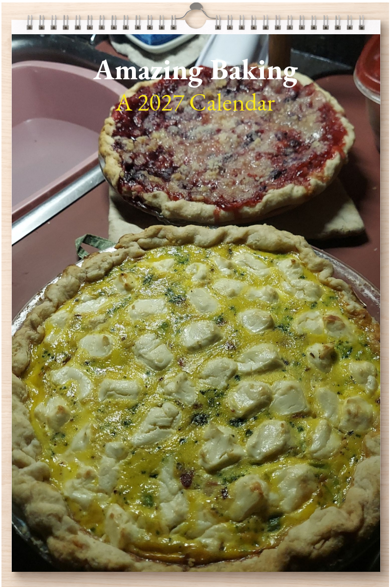 Amazing Baking: A 2027 Calendar