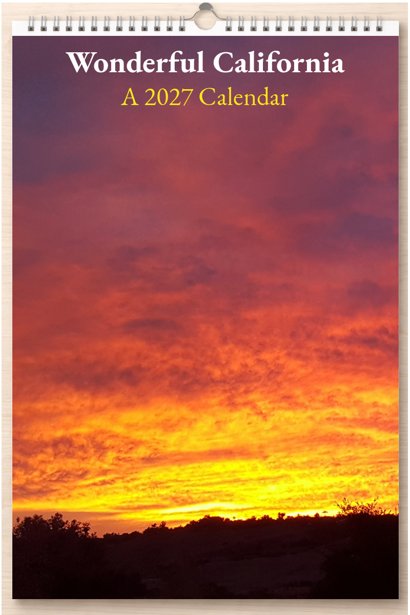 Wonderful California: A 2027 Calendar