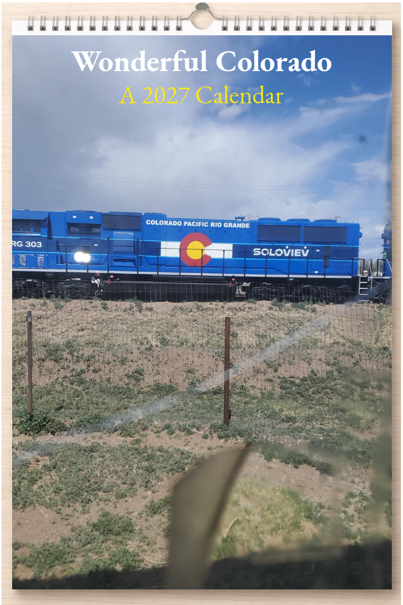 Wonderful Colorado: A 2027 Calendar