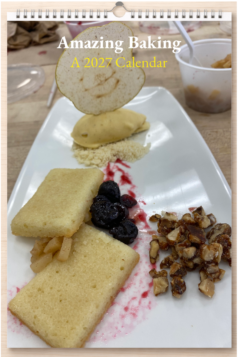 Amazing Baking: A 2027 Calendar