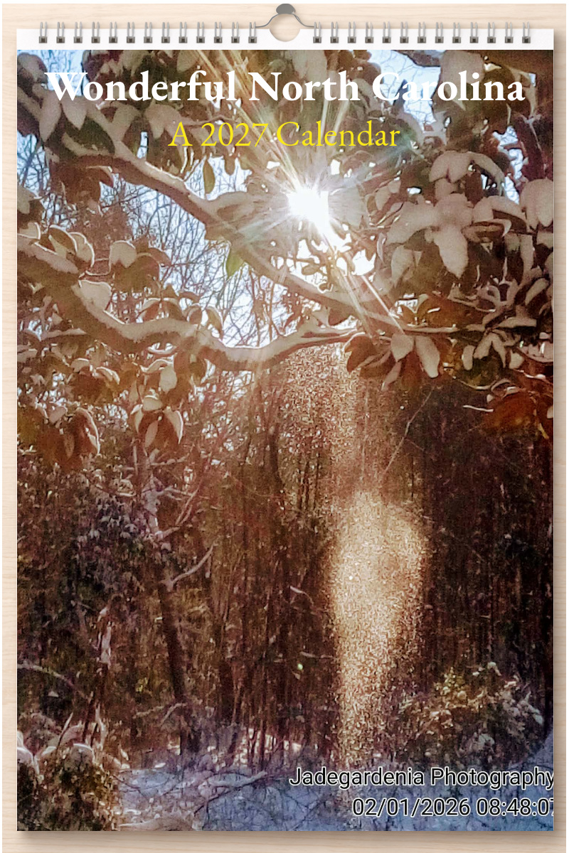 Wonderful North Carolina: A 2027 Calendar