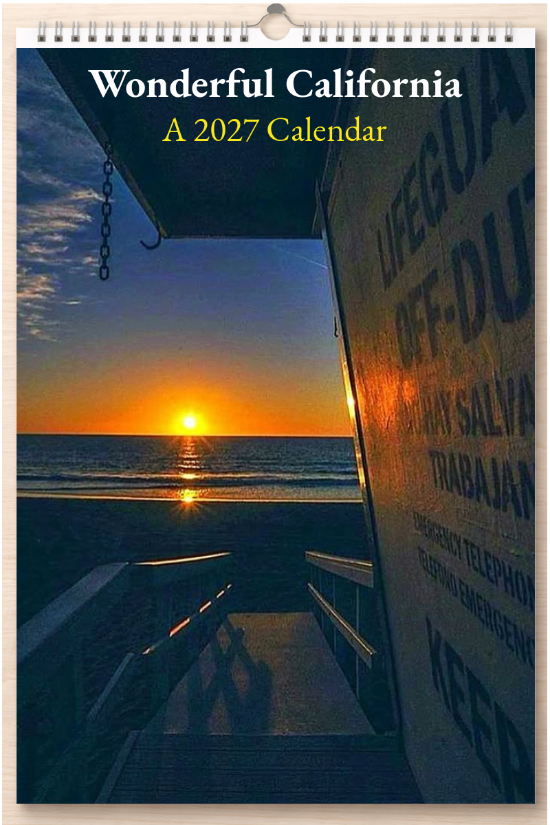 Wonderful California: A 2027 Calendar