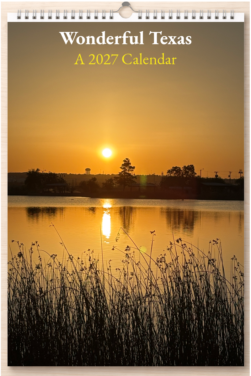 Wonderful Texas: A 2027 Calendar