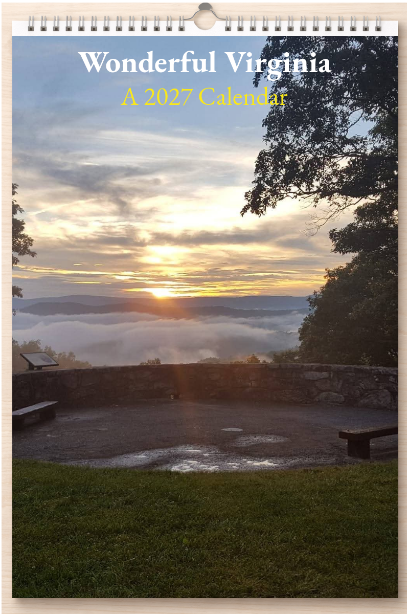 Wonderful Virginia: A 2027 Calendar
