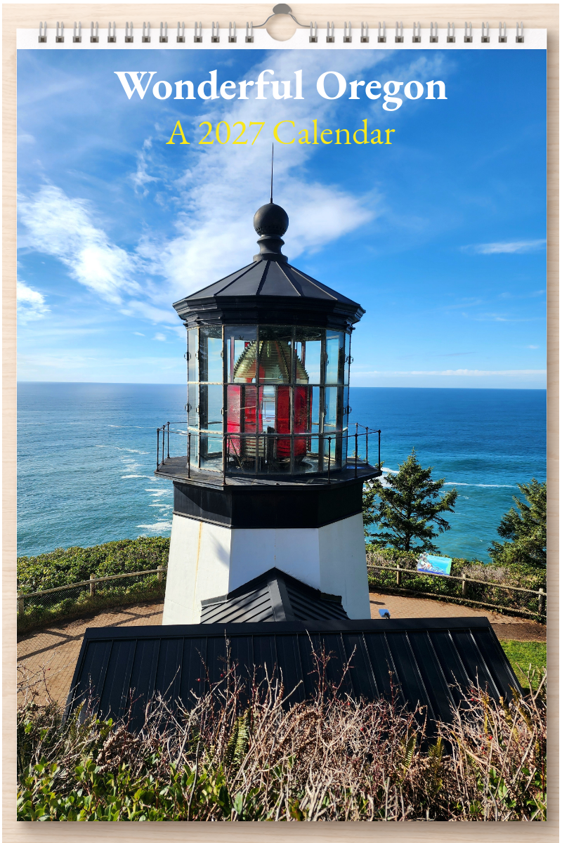 Wonderful Oregon: A 2027 Calendar