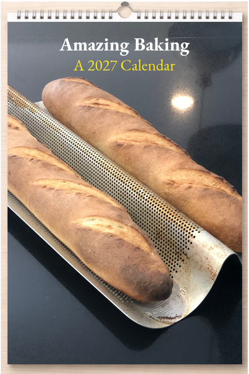 Amazing Baking: A 2027 Calendar