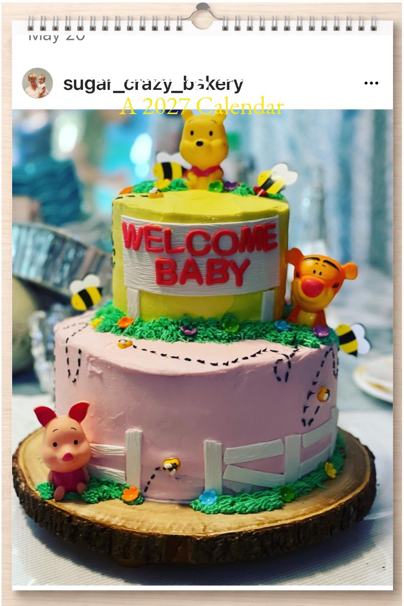 Amazing Baking: A 2027 Calendar