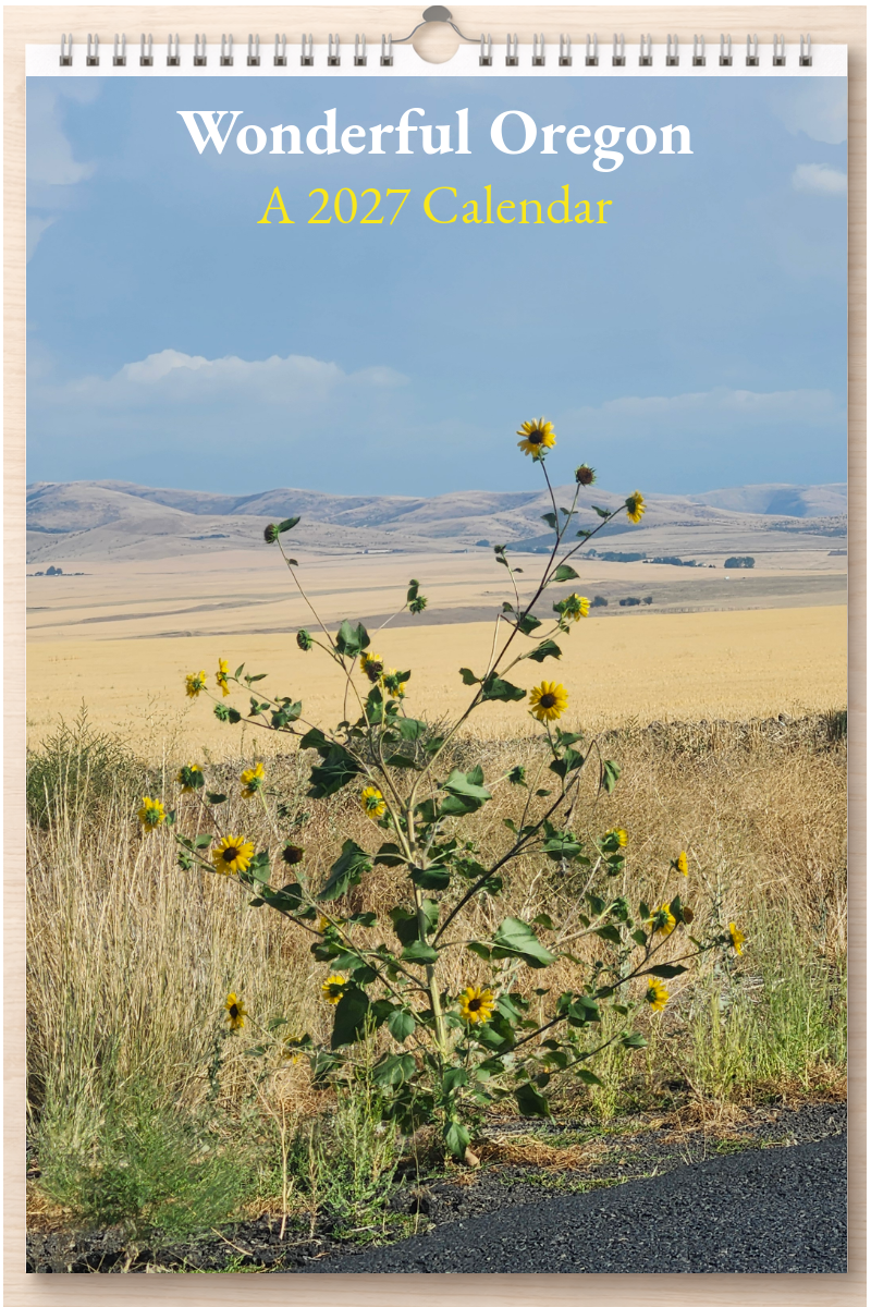 Wonderful Oregon: A 2027 Calendar