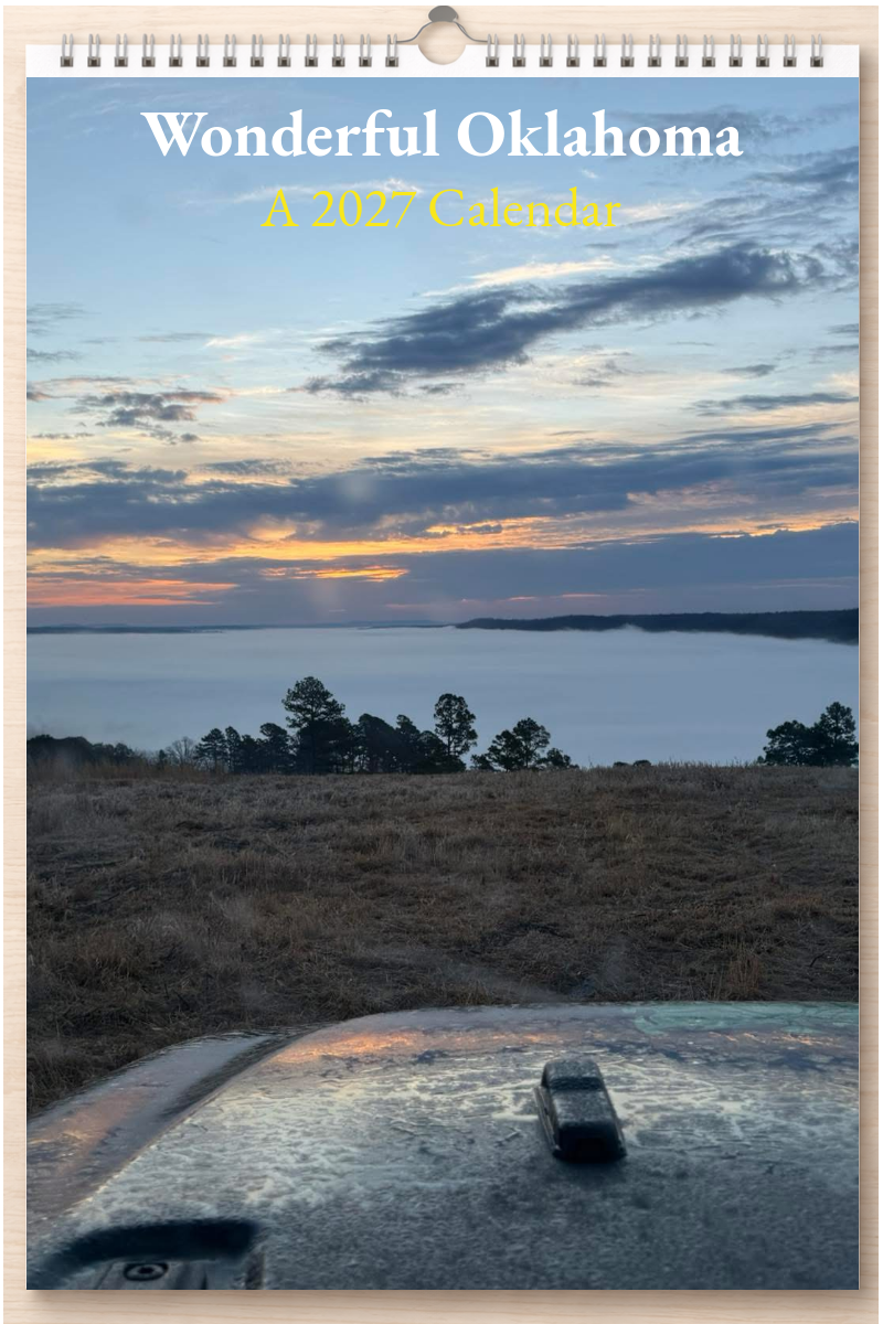 Wonderful Oklahoma: A 2027 Calendar
