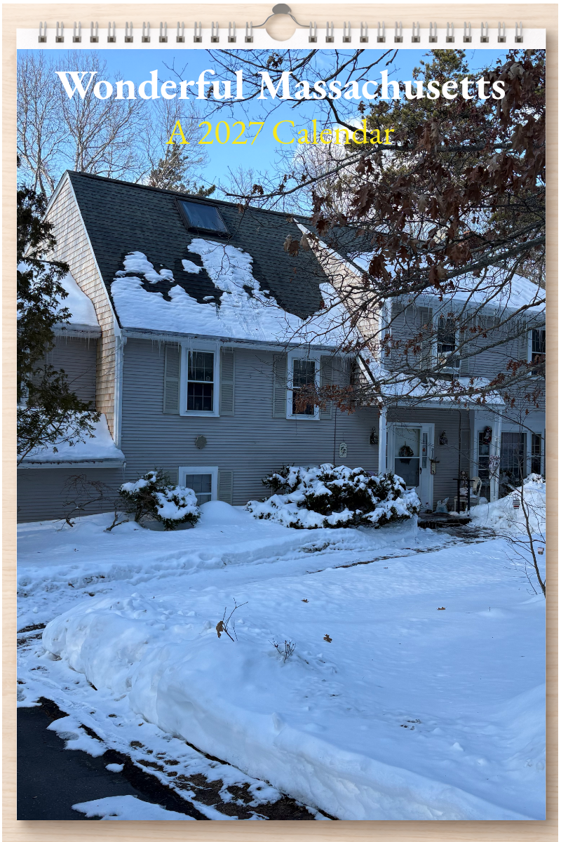 Wonderful Massachusetts: A 2027 Calendar – Silent Spark Press