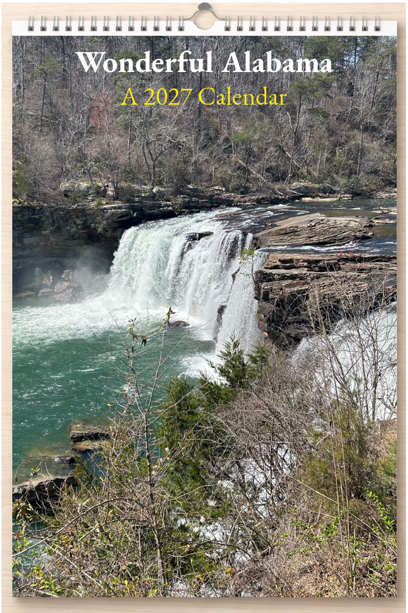 Wonderful Alabama: A 2027 Calendar