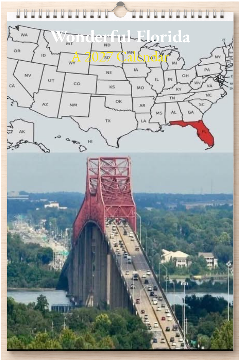 Wonderful Florida: A 2027 Calendar