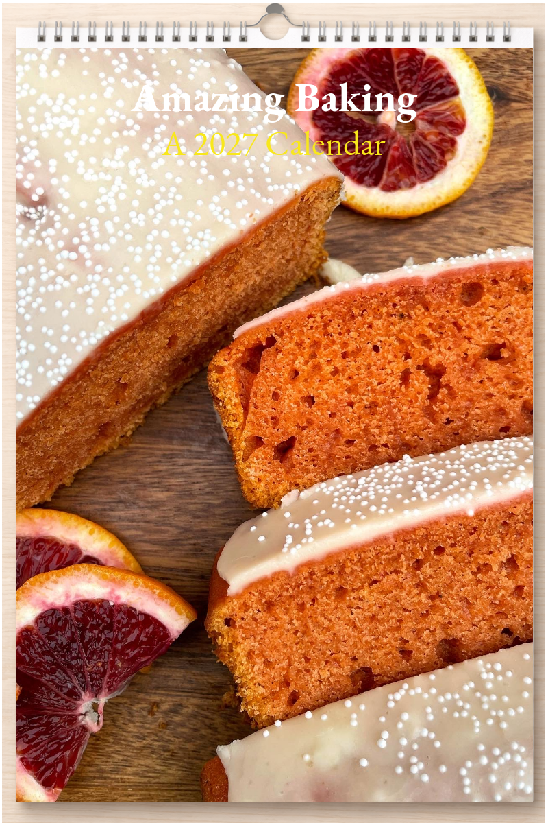 Amazing Baking: A 2027 Calendar