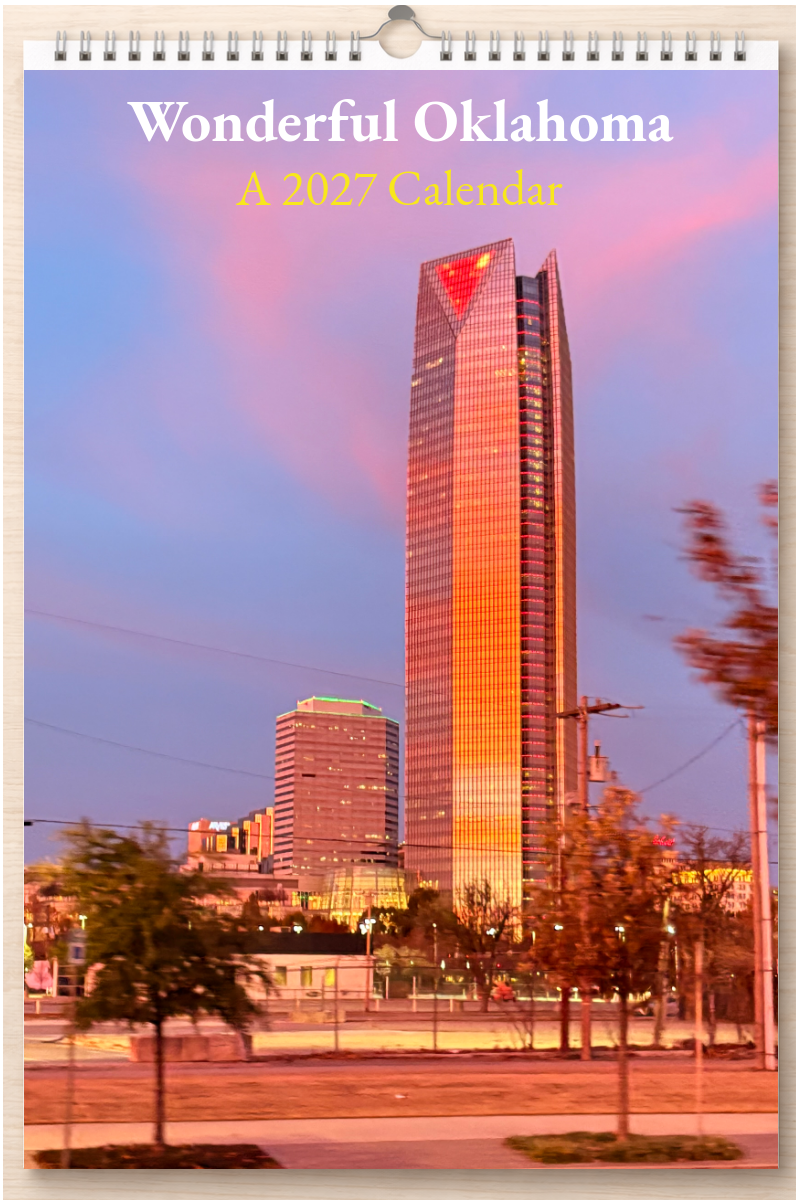 Wonderful Oklahoma: A 2027 Calendar