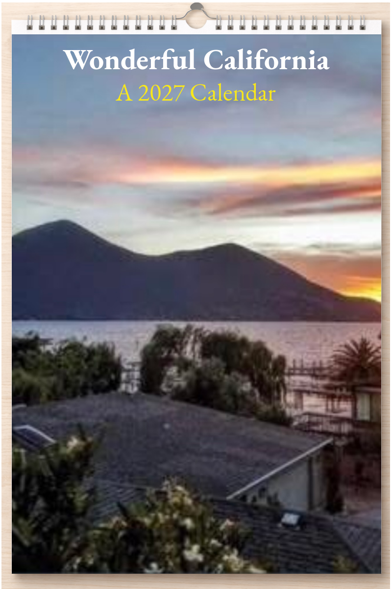 Wonderful California: A 2027 Calendar