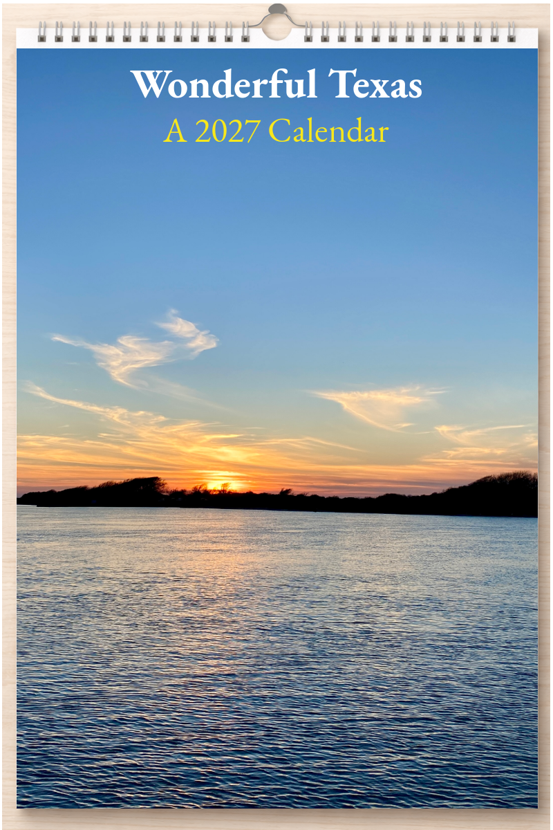 Wonderful Texas: A 2027 Calendar