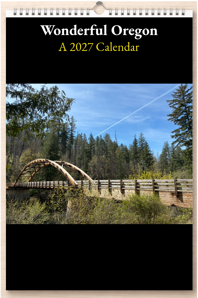 Wonderful Oregon: A 2027 Calendar
