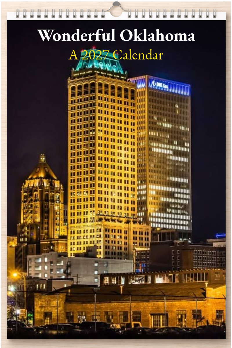 Wonderful Oklahoma: A 2027 Calendar
