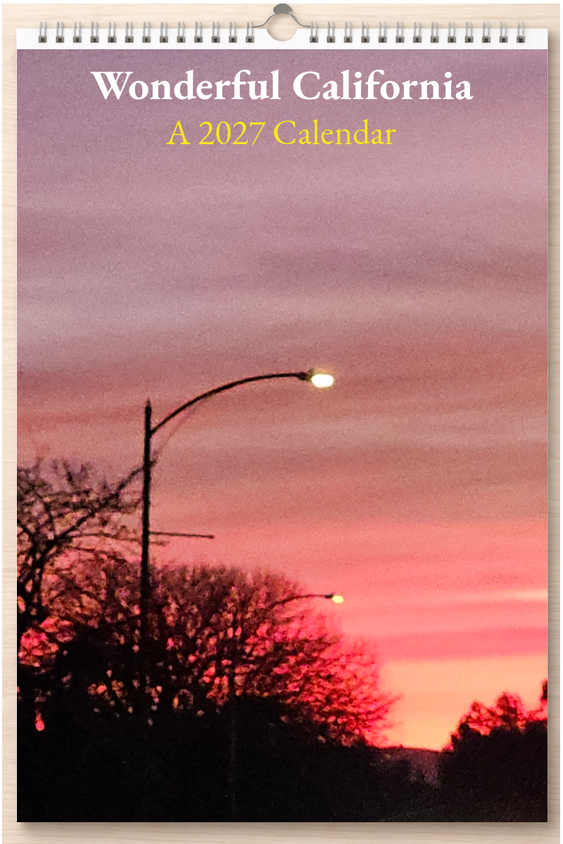 Wonderful California: A 2027 Calendar