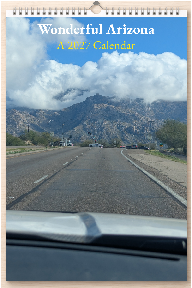 Wonderful Arizona: A 2027 Calendar