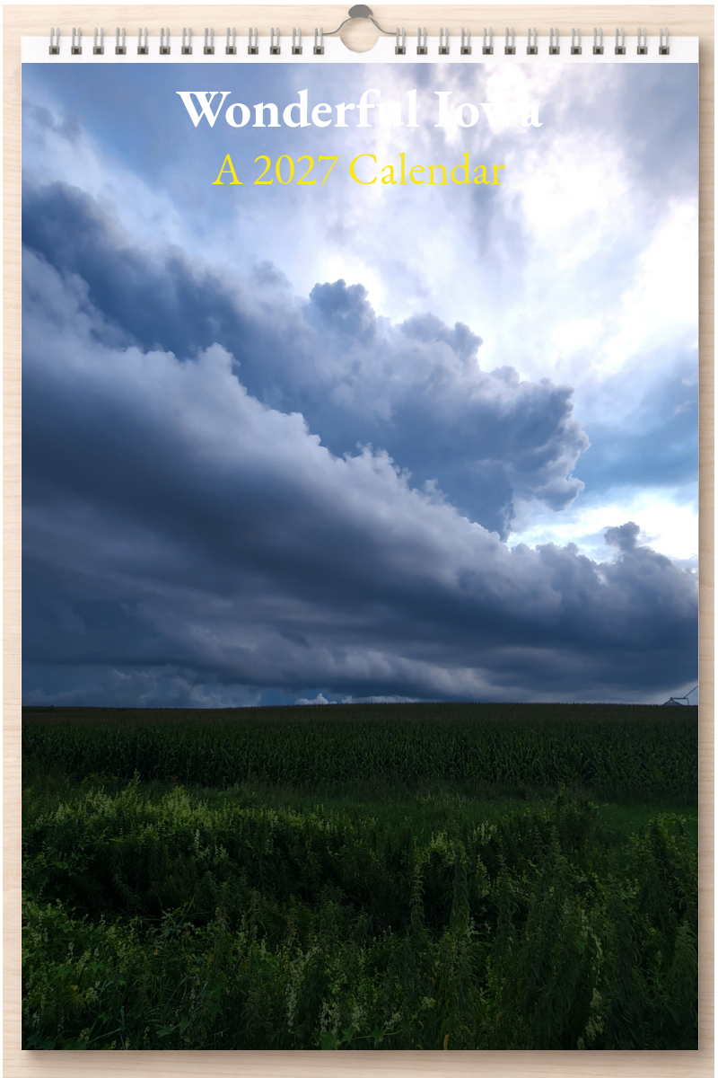 Wonderful Iowa: A 2027 Calendar