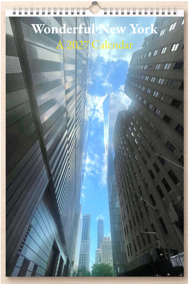 Wonderful New York: A 2027 Calendar