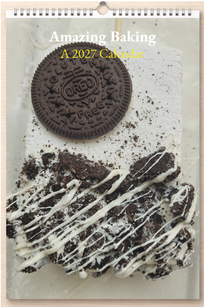 Amazing Baking: A 2027 Calendar