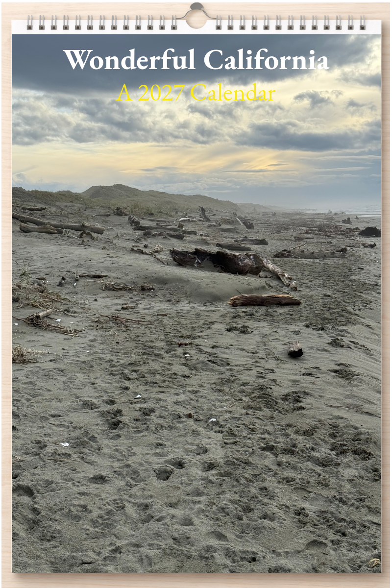 Wonderful California: A 2027 Calendar