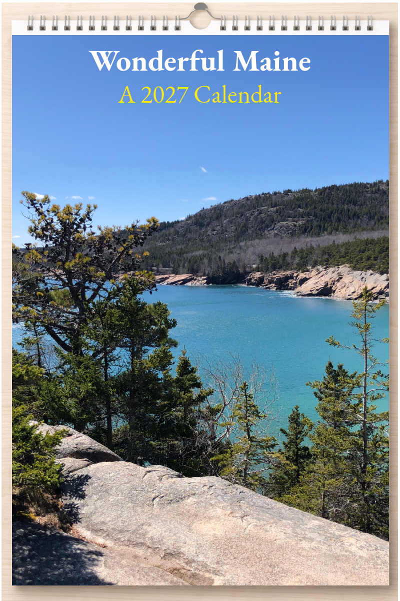 Wonderful Maine: A 2027 Calendar