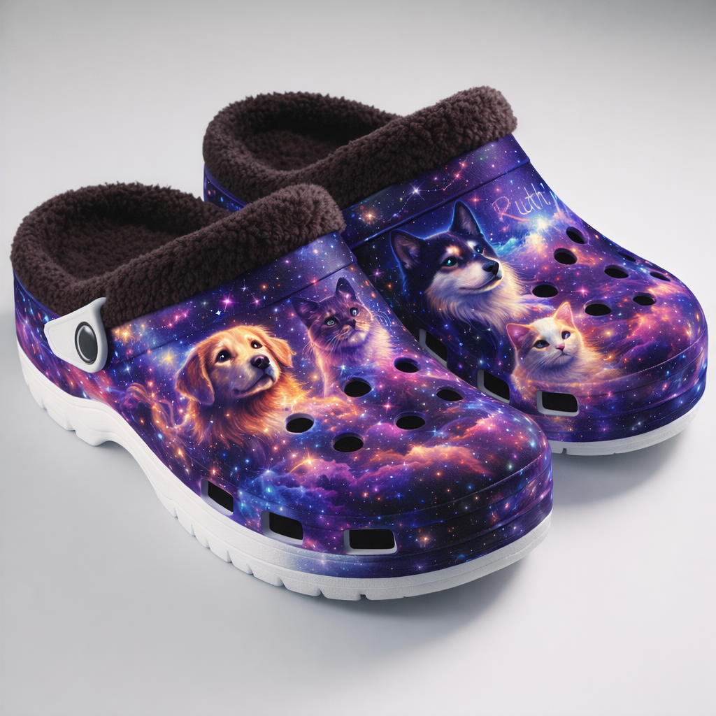 Ruth's Signature Fur-Lined Clogs(Men's) – Silent Spark Press