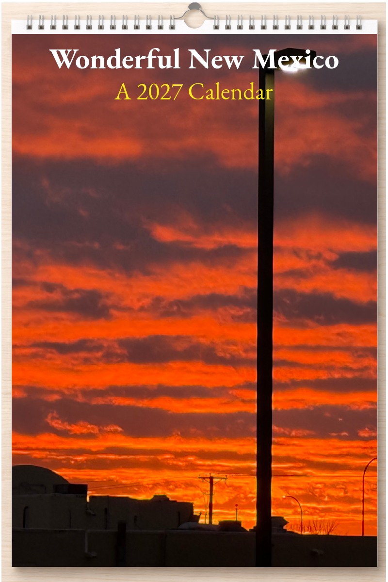 Wonderful New Mexico: A 2027 Calendar