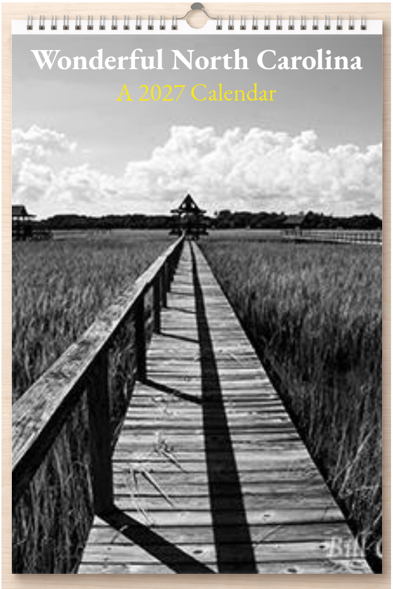 Wonderful North Carolina: A 2027 Calendar