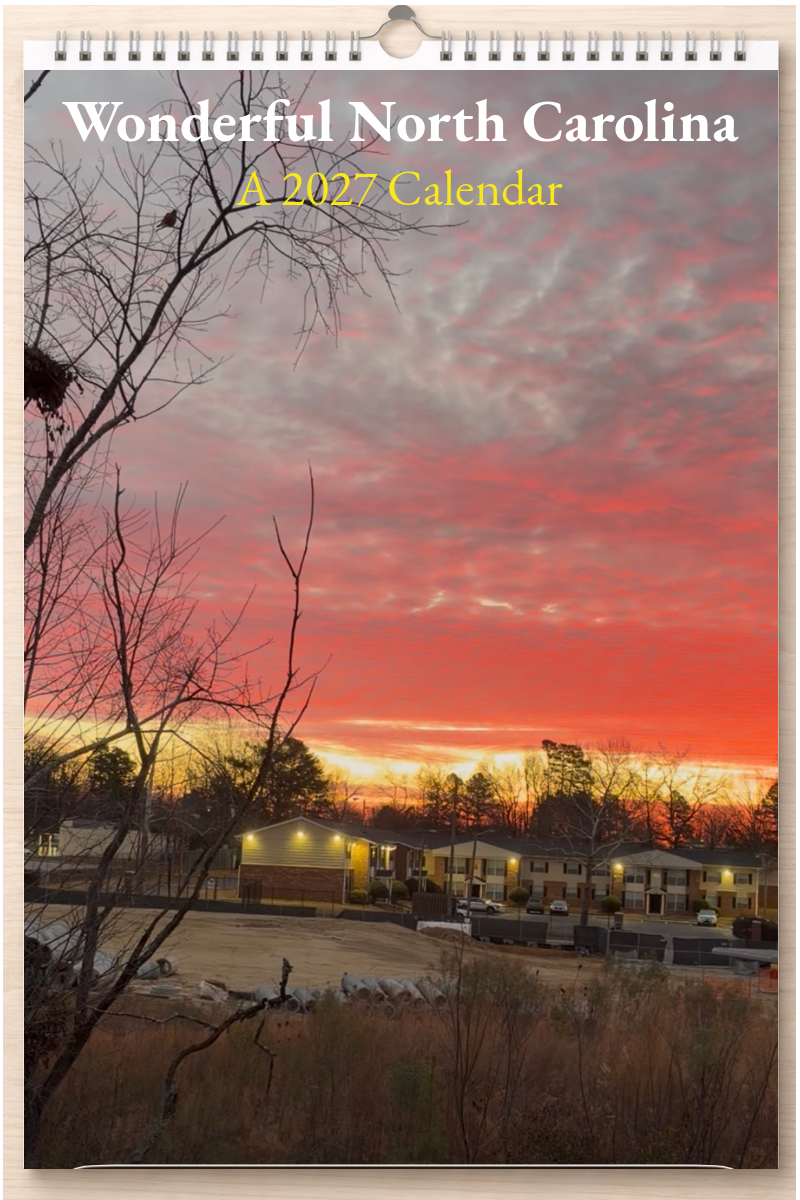 Wonderful North Carolina: A 2027 Calendar