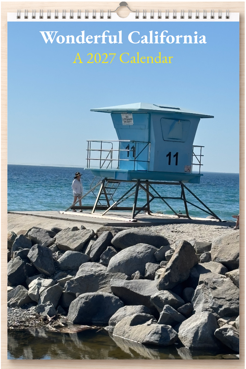 Wonderful California: A 2027 Calendar