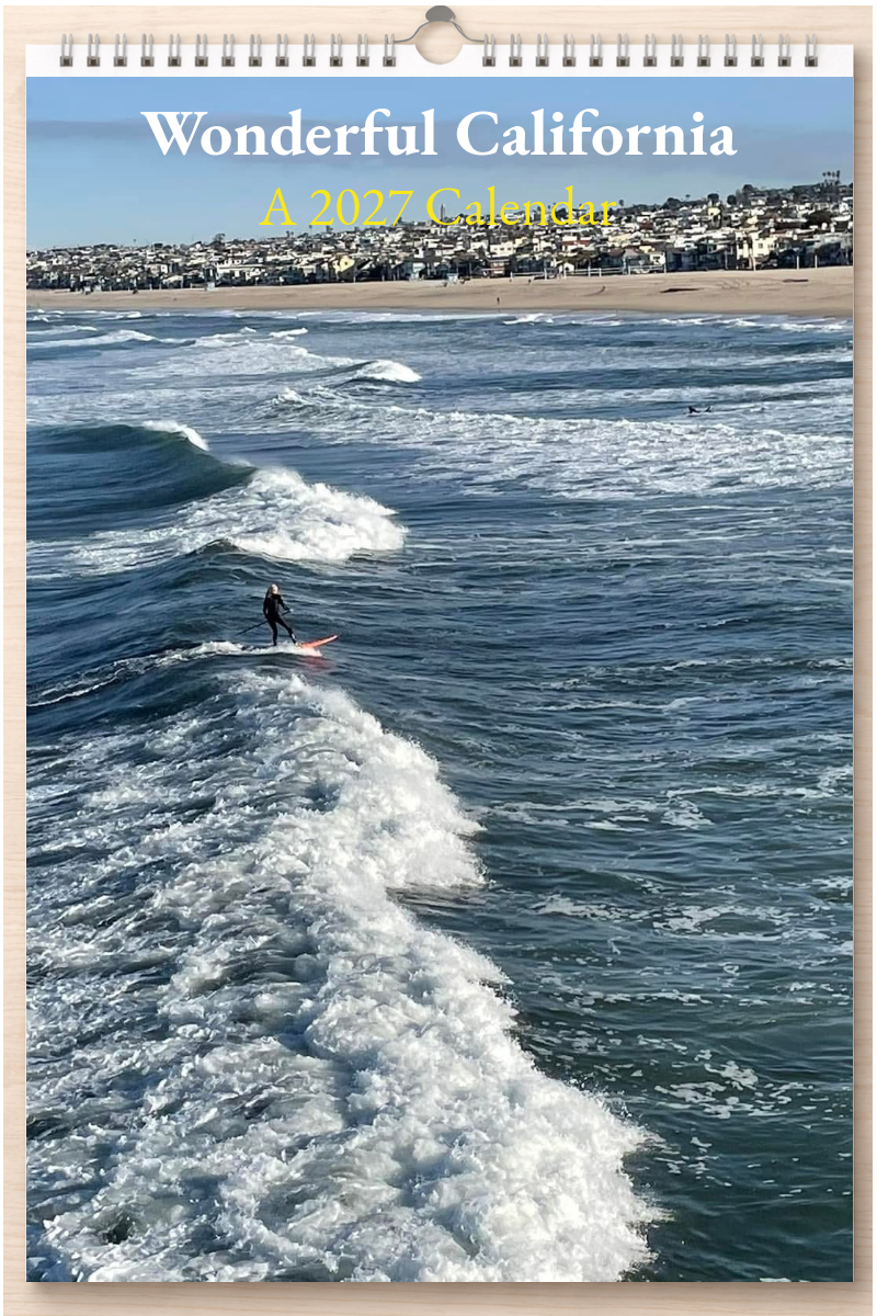 Wonderful California: A 2027 Calendar