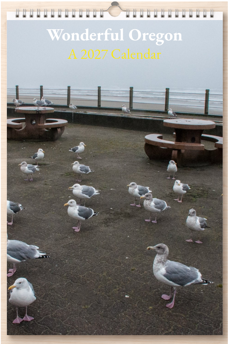 Wonderful Oregon: A 2027 Calendar