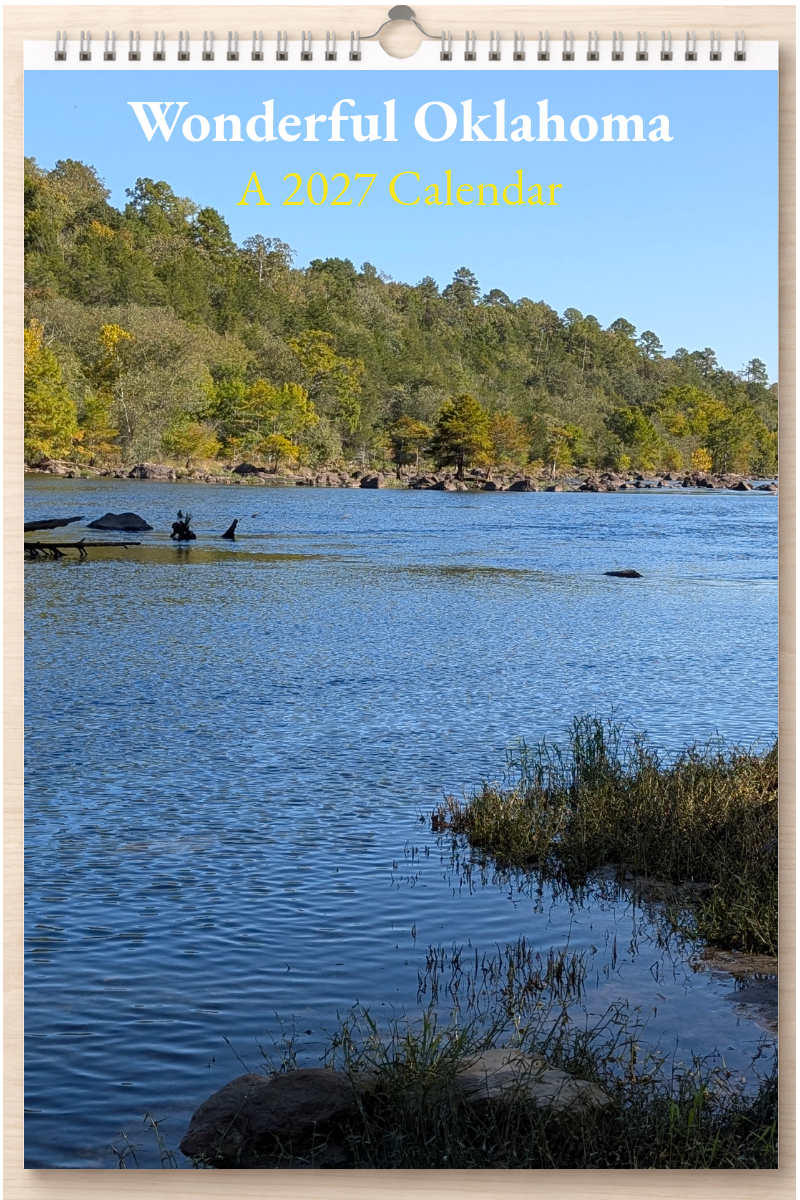 Wonderful Oklahoma: A 2027 Calendar