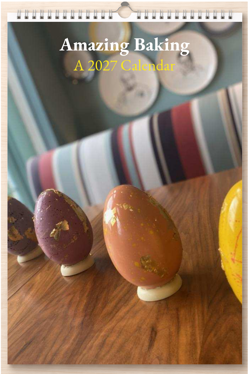 Amazing Baking: A 2027 Calendar