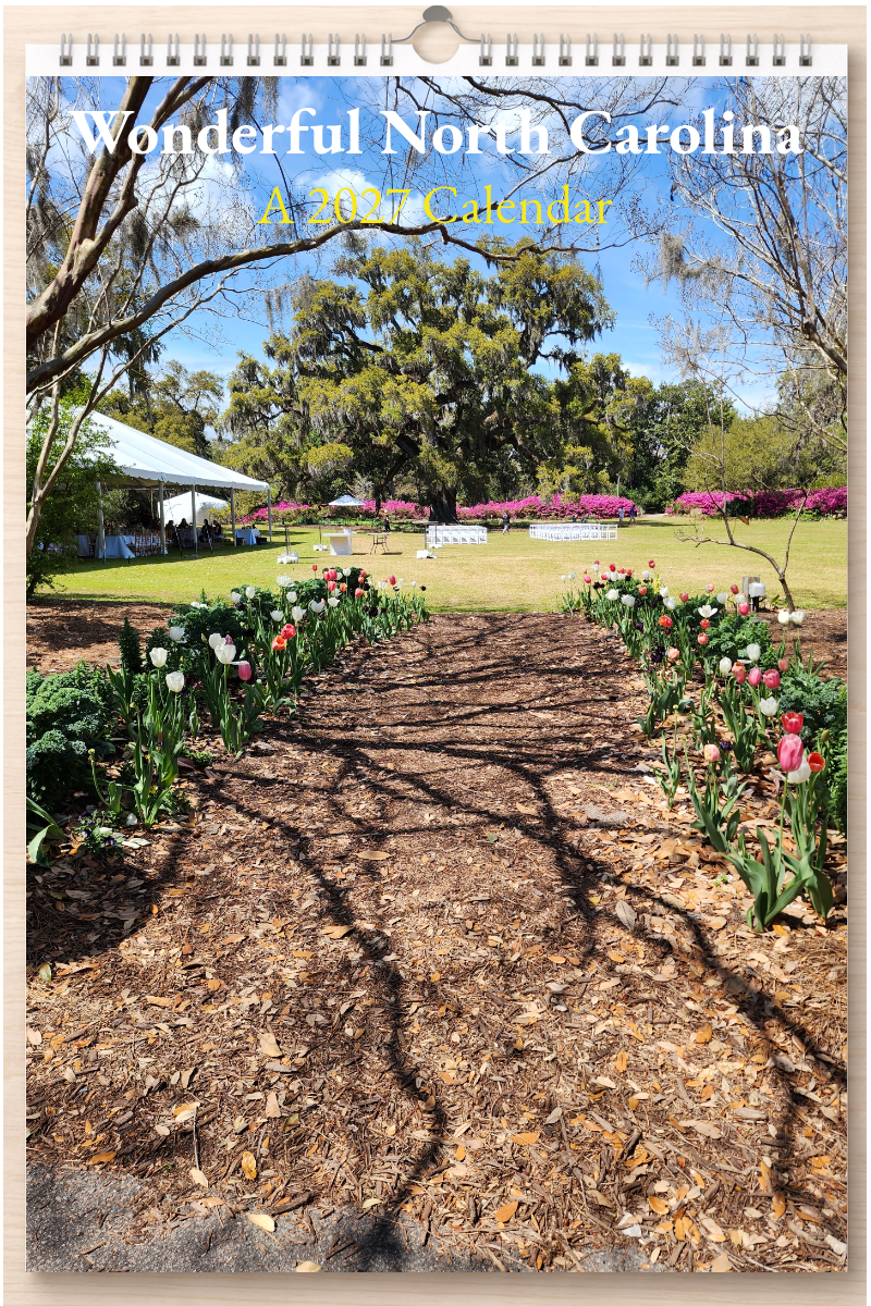 Wonderful North Carolina: A 2027 Calendar