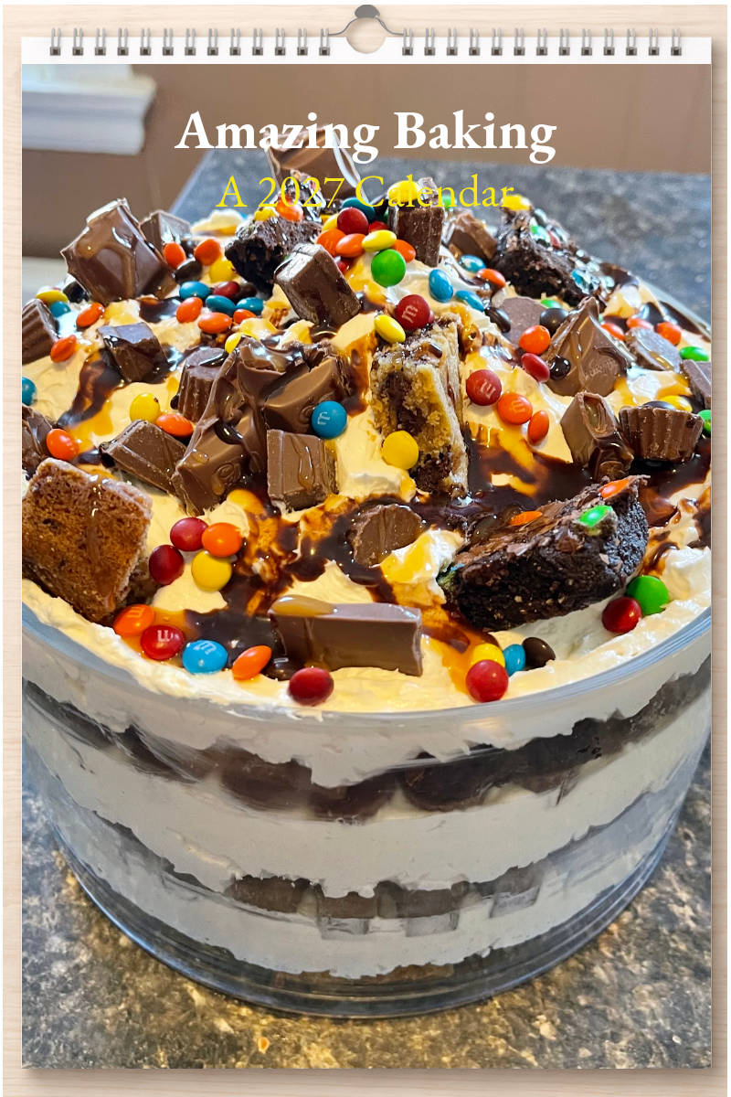 Amazing Baking: A 2027 Calendar