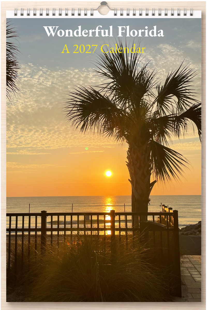 Wonderful Florida: A 2027 Calendar