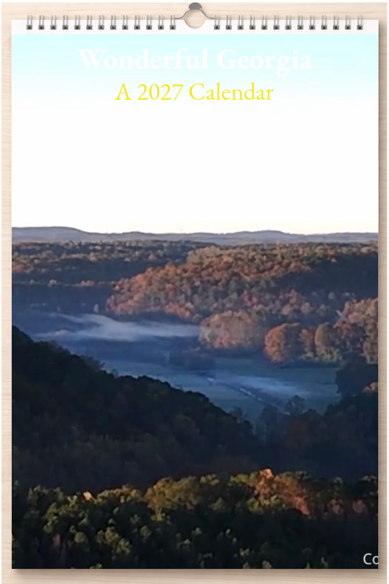 Wonderful Georgia: A 2027 Calendar