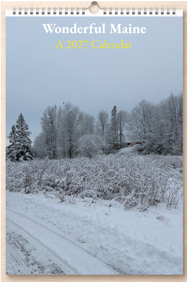 Wonderful Maine: A 2027 Calendar