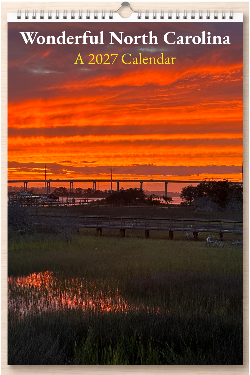 Wonderful North Carolina: A 2027 Calendar