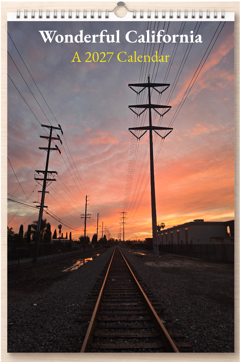 Wonderful California: A 2027 Calendar