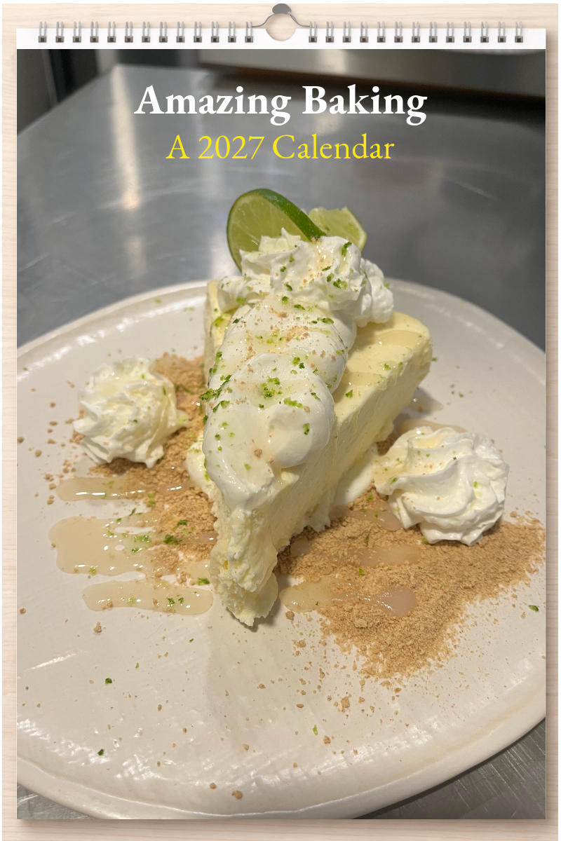 Amazing Baking: A 2027 Calendar