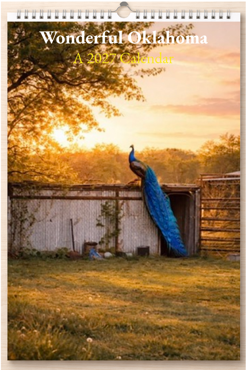 Wonderful Oklahoma: A 2027 Calendar